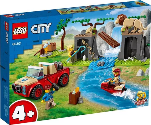 Lego City: Wildlife Rescue Off-Roader για 4+ Ετών #60301