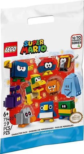 Lego Super Mario Character Packs–Series 4 για 6+ ετών