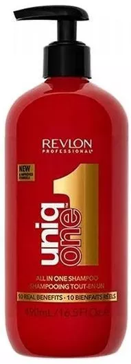 Σαμπουάν Revlon Uniq One All In One Αναδόμησης / Θρέψης & Ενυδάτωσηςς για Όλους τους Τύπους Μαλλιών 490ml