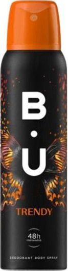 Αποσμητικό B.U. Trendy 48h σε Spray 150ml