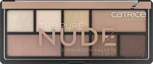Παλέτα με Σκιές Ματιών Catrice Cosmetics The Pure Nude σε Στερεή Μορφή The Pure Nude 9gr