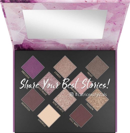 Παλέτα Σκιών Catrice Cosmetics Crystallized σε Στερεή Μορφή Rose Quartz 13gr