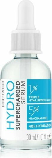 Serum Προσώπου Catrice Cosmetics Hydro Supercharged Αντιγηραντικό με Υαλουρονικό Οξύ 30ml