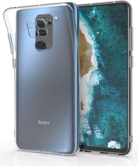 Θήκη Κινητού Back Cover για Xiaomi Redmi Note 9 Σιλικόνη Διάφανο