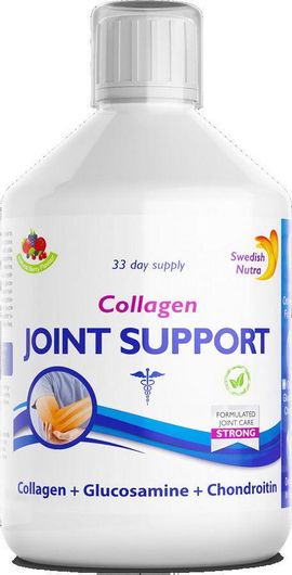 Swedish Nutra Collagen Joint Support Swedish Nutra 500ml Natural Berry