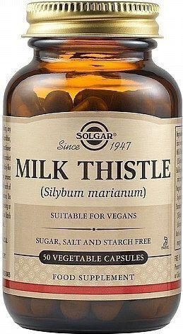 Solgar Milk Thistle 50 φυτικές κάψουλες