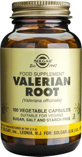 Solgar Valerian Root 100 Φυτικές Κάψουλες