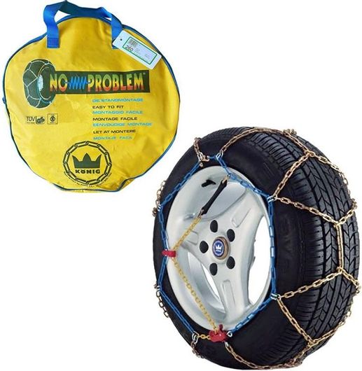 Αλυσίδες Χιονιού Φορτηγού Konig NoProblem T2 Jeep No260 21mm 2τμχ
