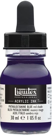 Ακρυλικό Μελάνι Liquitex Professional Acrylic Ink 30ml 314 Phthalocyanine Blue Red Shade