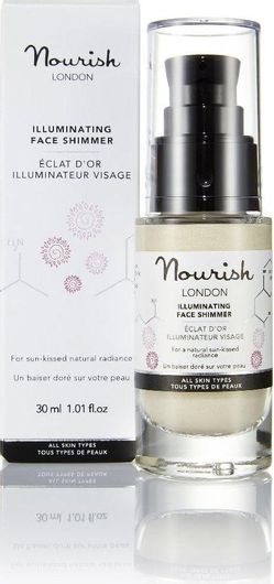 Κρέμα Προσώπου Illuminator Nourish London Shimmer 30ml