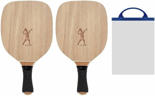 Ρακέτες Παραλίας Summertiempo Ξύλινες 2τμχ