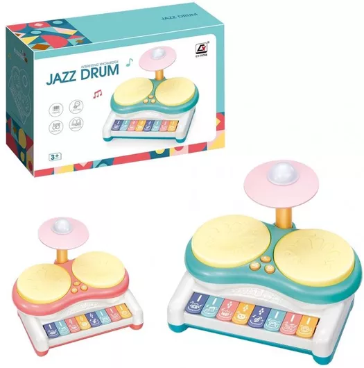 Πιάνο Jazz Drum με Τυχαία Επιλογή Σχεδίου για 3+ Ετών