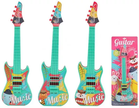Κιθάρα ToyMarkt με Τυχαία Επιλογή Σχεδίου για 3+ Ετών