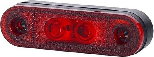 Φως Φορτηγού M-Tech LD958 12/24V Κόκκινο