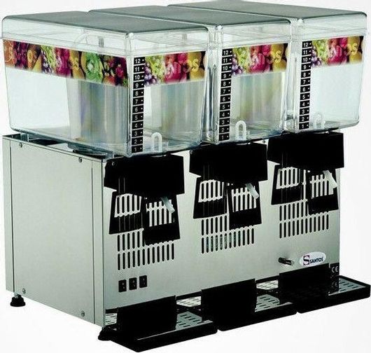 Ψύκτης Χυμών Santos No 34-3 με Χωρητικότητα 3x12lt