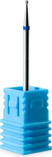 Διαμαντόφρεζα Τροχού Νυχιών 720-4 με Κεφαλή Μπίλιας Μπλε