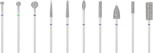 Σετ Διαμαντοφρέζες Exo 10τμχ
