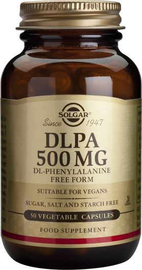 Solgar D.L.P.A. 500mg 50 Φυτικές Κάψουλες