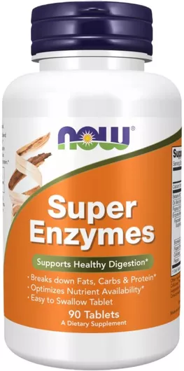 Now Foods Super Enzymes 90 Ταμπλέτες