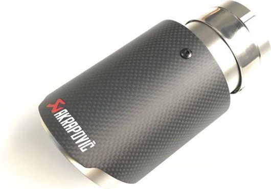 Μπούκα Εξάτμισης Αυτοκινήτου Akrapovic 697256 Universal TP-CT10 Φ60 / 63 - Φ90mm