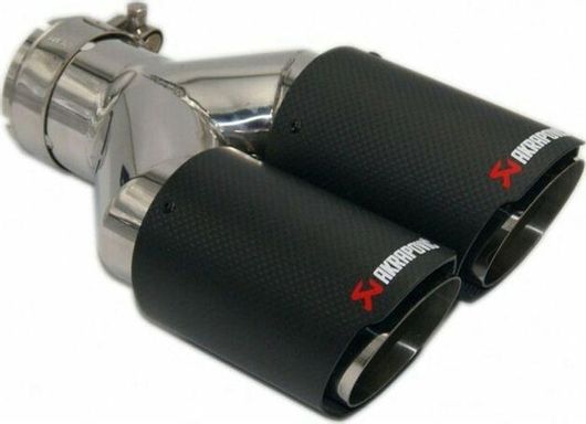 Μπούκα Εξάτμισης Αυτοκινήτου Akrapovic AU-UP-0910 Διπλή