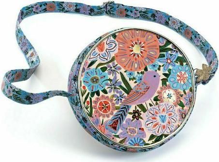 Παιδική Τσάντα Djeco Bird Ώμου Πολύχρωμο 17.5x4.3cm