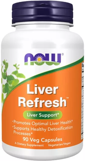 Now Foods Liver Refresh 90 Φυτικές Kάψουλες
