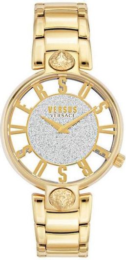 Γυναικείο Ρολόι Versus by Versace VSP491419 Kirstenhof με Μεταλλικό Μπρασελέ Χρυσό