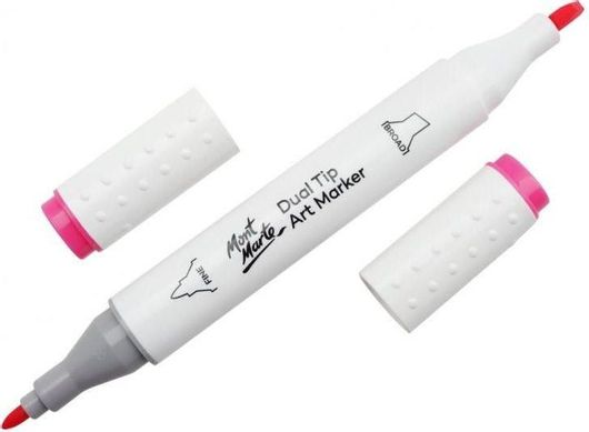 Μαρκαδόρος Ζωγραφικής Mont Marte Art Marker Διπλής Μύτης P2 Flamingo 88 Purple Grey
