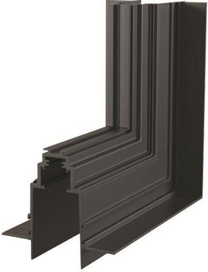 Σύνδεσμος Ράγας Φωτιστικών Eurolamp Μαύρο 145-59910