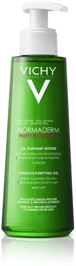 Gel Καθαρισμού Προσώπου Vichy Normaderm Phytosolution για Ακνεϊκές Επιδερμίδες 200ml
