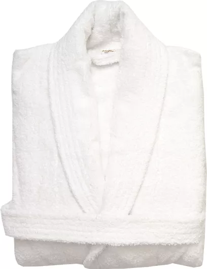 Μπουρνούζι Viopros Classic με Γιακά S Λευκό