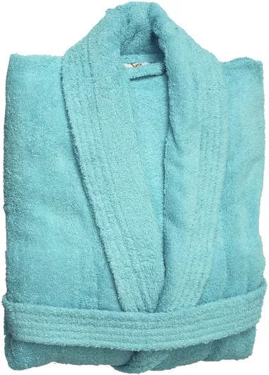 Μπουρνούζι Viopros Classic με Γιακά S Τιρκουάζ