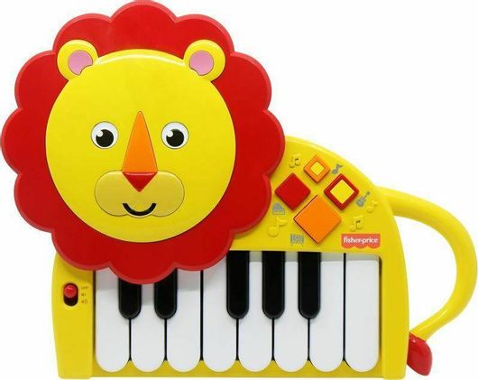 Εκπαιδευτικό Παιχνίδι Fisher Price Πιάνο Mini Λιονταράκι για 3+ Ετών