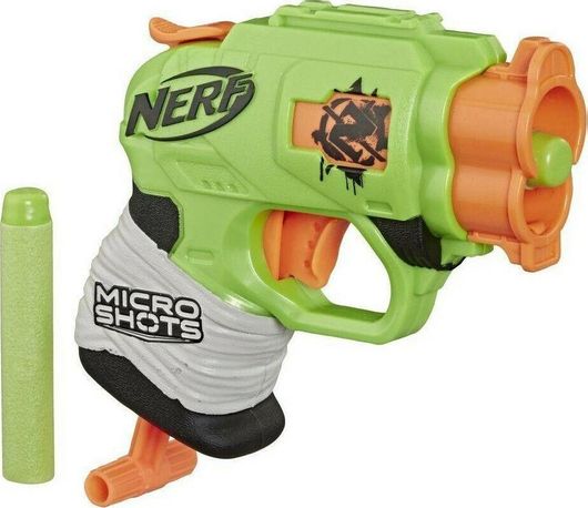 Nerf Hasbro Εκτοξευτής MicroShots Zombie Strike για 8+ Ετών