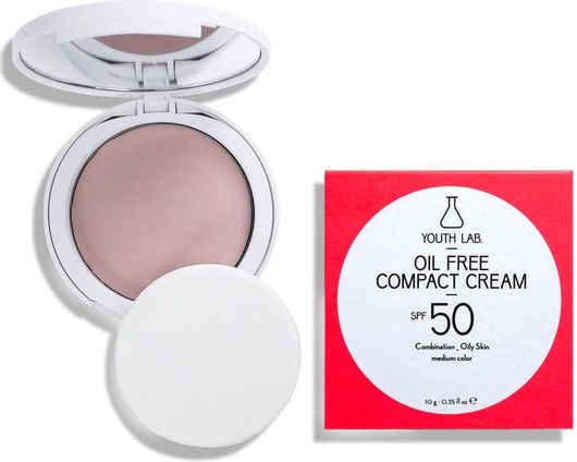 Αντηλιακό Προσώπου Youth Lab. Oil Free M SPF50 Πούδρα με Χρώμα 10gr