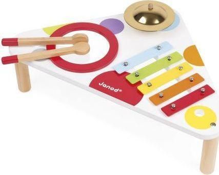Κρουστό Janod Ξύλινο Musical Table Confetti για 12+ Μηνών