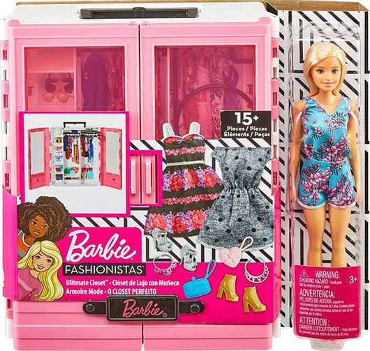 Barbie Fashionistas Ultimate Closet για 3+ Ετών