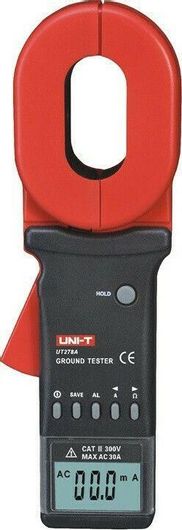 Αμπεροτσιμπίδα/Μετρητής Γείωσης UNI-T UT278A+ έως 1200Ω 20A
