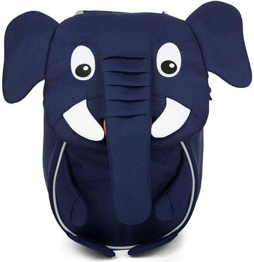 Σχολική Τσάντα Πλάτης Νηπίου Affenzahn Emil Elefant Μπλε