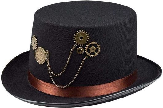 Καπέλο Ενηλίκων Boland Steamclock One Size Μαύρο