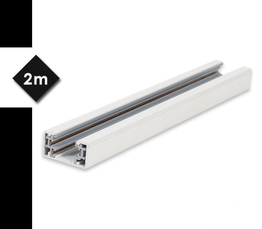 Ράγα Φωτιστικών Elvhx από Αλουμίνιο για Σποτ Λευκό 