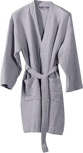 Μπουρνούζι NEF-NEF 030610-4 Matie με Γιακά Βαμβακερό S Γκρι