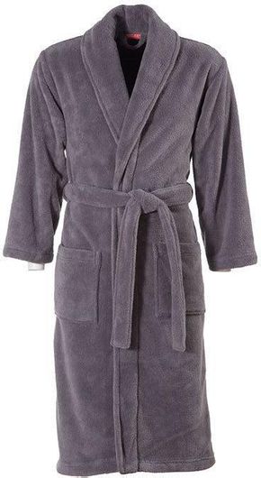 Μπουρνούζι Nef-Nef   Soft με Γιακά Πολυεστερικό M Γκρι