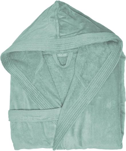 Μπουρνούζι NEF-NEF 5205495442679 Traffic με Κουκούλα Βαμβακερό L Μέντα