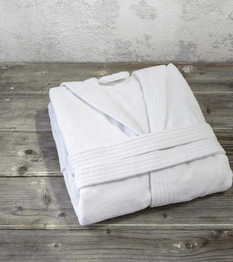 Μπουρνούζι Nima Home 482034273 Zen με Κουκούλα Βαμβακερό Λευκό