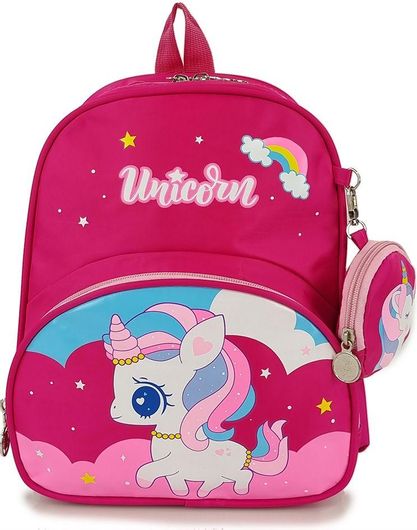 Σχολική Τσάντα Πλάτης Νηπίου Playbags Collection KD35225 Μονόκερος Φούξια