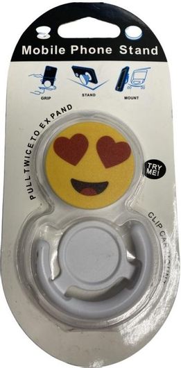 Pop Holder με Σχέδιο Emoji