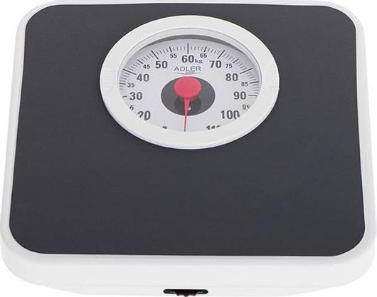 Adler Αναλογική Ζυγαριά σε Μαύρο χρώμα AD 8178