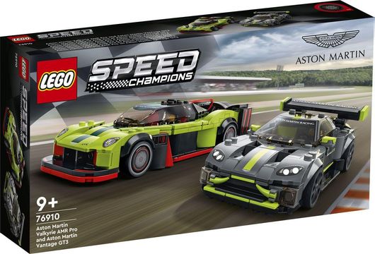 Lego Speed Champions Aston Martin Valkyrie & Aston Martin Vantage GT3 για 9+ Ετών
